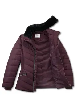 خرید کاپشن یقه ایستاده زنانه چیبو کد 151983 | بانی استایل