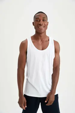 خرید زیرپوش رکابی مردانه بسته 2 عددی دفکتو کد 126531 | بانی استایل