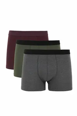 خرید شورت باکسر مردانه بسته 3 عددی دفکتو کد 125675 | بانی استایل