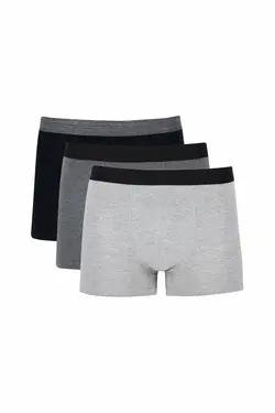 خرید شورت باکسر مردانه بسته 3 عددی دفکتو کد 125553 | بانی استایل