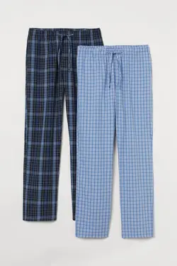 خرید شلوار راحتی مردانه بسته 2 عددی اچ اند ام کد 124337 | بانی استایل