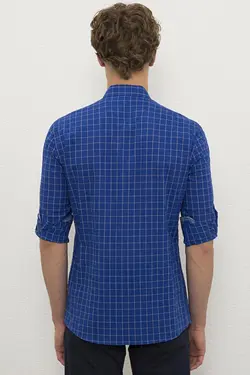 خرید پیراهن آستین بلند مردانه یو اس پولو کد 120813 | بانی استایل