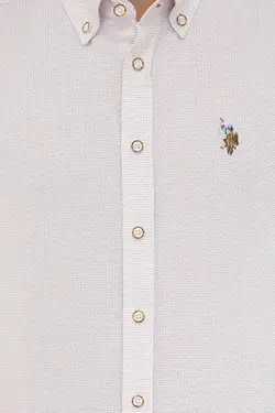 خرید پیراهن آستین بلند مردانه یو اس پولو کد 121396 | بانی استایل