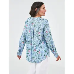 خرید بلوز گلدار زنانه ال سی وایکیکی کد 85963 | فروشگاه اینترنتی بانی استایل