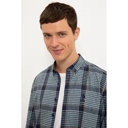 خرید پیراهن چهارخانه مردانه یو اس پولو کد 72714 | فروشگاه اینترنتی بانی استایل