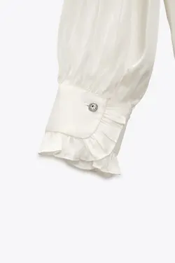 خرید بلوز ساتن زنانه زارا کد 225709 | بانی استایل