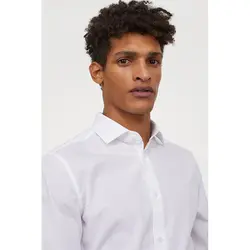 خرید پیراهن نخی مردانه اچ اند ام کد 60954 | فروشگاه اینترنتی بانی استایل