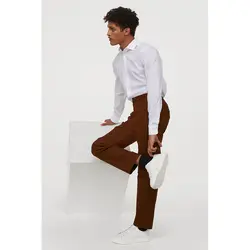 خرید پیراهن نخی مردانه اچ اند ام کد 60954 | فروشگاه اینترنتی بانی استایل