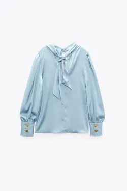 خرید بلوز مجلسی زنانه زارا کد 226238 | بانی استایل