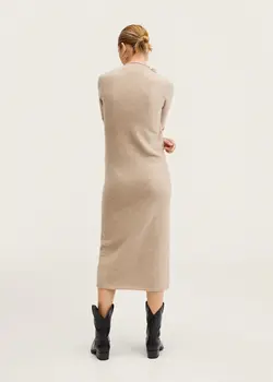 خرید پیراهن بافت زنانه منگو کد 206857 | بانی استایل