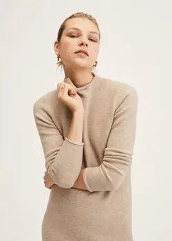 خرید پیراهن بافت زنانه منگو کد 206857 | بانی استایل