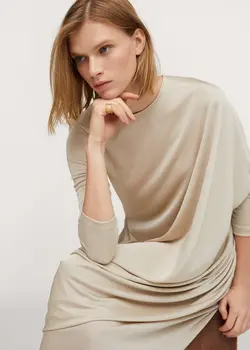 خرید پیراهن بلند زنانه منگو کد 206699 | بانی استایل