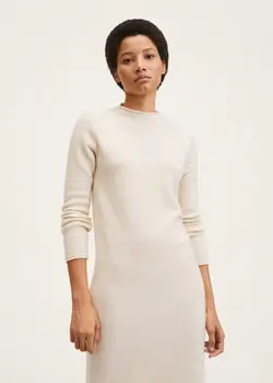 خرید پیراهن بافت زنانه منگو کد 207693 | بانی استایل