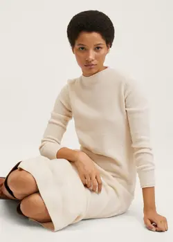 خرید پیراهن بافت زنانه منگو کد 207693 | بانی استایل