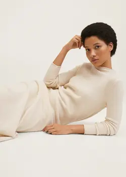 خرید پیراهن بافت زنانه منگو کد 207693 | بانی استایل