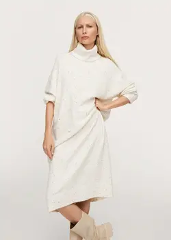 خرید پیراهن بافت زنانه منگو کد 206729 | بانی استایل