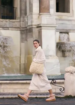 خرید پیراهن بافت زنانه منگو کد 206729 | بانی استایل