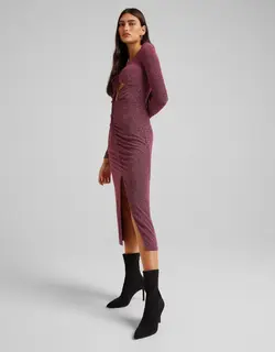 خرید پیراهن میدی زنانه برشکا کد 209134 | بانی استایل