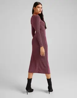 خرید پیراهن میدی زنانه برشکا کد 209134 | بانی استایل