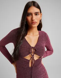 خرید پیراهن میدی زنانه برشکا کد 209134 | بانی استایل