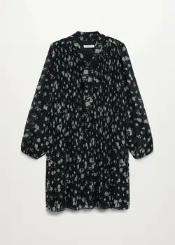 خرید پیراهن گلدار زنانه منگو کد 206690 | بانی استایل