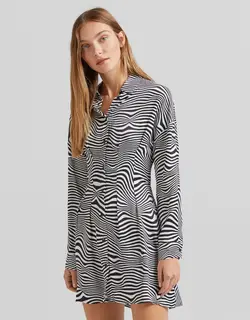 خرید پیراهن ساتن زنانه برشکا کد 209120 | بانی استایل