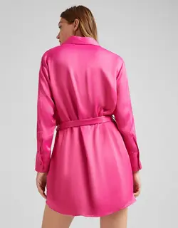 خرید پیراهن ساتن زنانه برشکا کد 209144 | بانی استایل