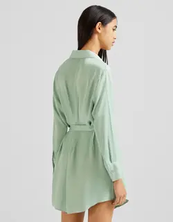 خرید پیراهن ساتن زنانه برشکا کد 209147 | بانی استایل