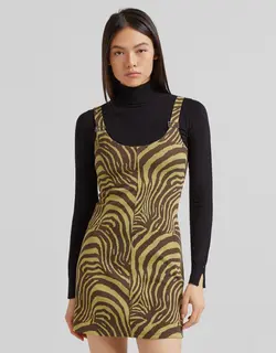 خرید پیراهن کوتاه زنانه برشکا کد 209115 | بانی استایل