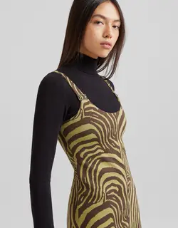 خرید پیراهن کوتاه زنانه برشکا کد 209115 | بانی استایل