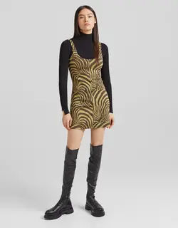 خرید پیراهن کوتاه زنانه برشکا کد 209115 | بانی استایل