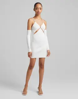 خرید پیراهن کوتاه زنانه برشکا کد 209106 | بانی استایل