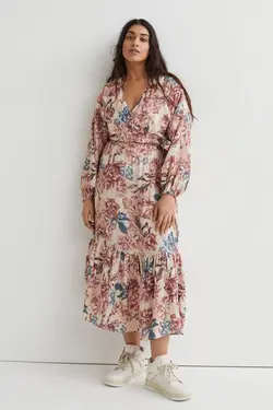 خرید پیراهن بلند زنانه اچ اند ام کد 202039 | بانی استایل