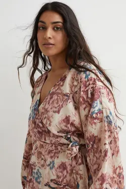 خرید پیراهن بلند زنانه اچ اند ام کد 202039 | بانی استایل