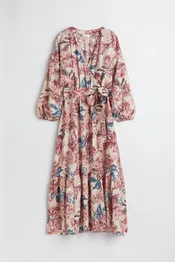 خرید پیراهن بلند زنانه اچ اند ام کد 202039 | بانی استایل