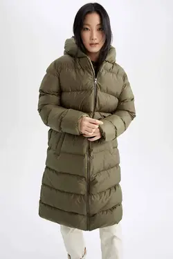 خرید کاپشن بلند زنانه دفکتو کد 200637 | بانی استایل