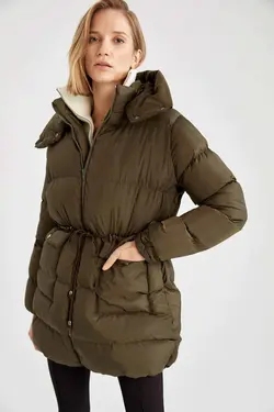 خرید کاپشن بلند زنانه دفکتو کد 199893 | بانی استایل