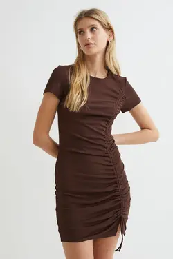 خرید پیراهن کوتاه زنانه اچ اند ام کد 202059 | بانی استایل