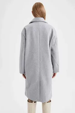 خرید پالتو بلند زنانه دفکتو کد 200593 | بانی استایل
