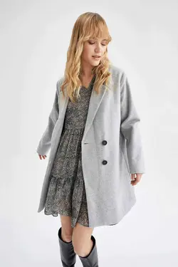 خرید پالتو زنانه دفکتو کد 200620 | بانی استایل