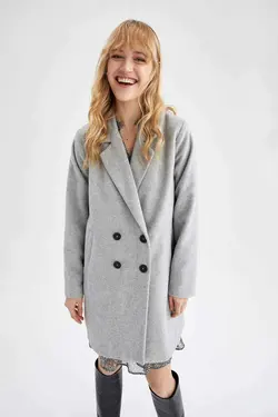 خرید پالتو زنانه دفکتو کد 200620 | بانی استایل