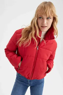 خرید کاپشن کوتاه زنانه دفکتو کد 200619 | بانی استایل