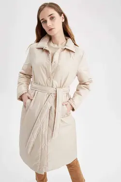 خرید کاپشن بلند زنانه دفکتو کد 200597 | بانی استایل