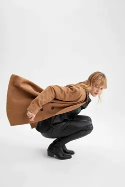 خرید پالتو زنانه دفکتو کد 200614 | بانی استایل