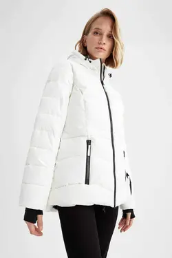 خرید کاپشن کلاه دار زنانه دفکتو کد 200610 | بانی استایل