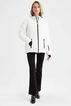 خرید کاپشن کلاه دار زنانه دفکتو کد 200610 | بانی استایل