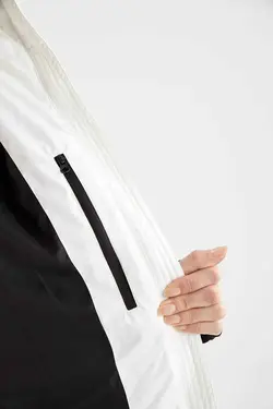 خرید کاپشن کلاه دار زنانه دفکتو کد 200610 | بانی استایل