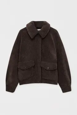 خرید کاپشن پشمی زنانه پول اند بیر کد 197252 | بانی استایل