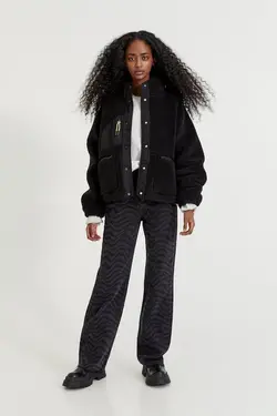 خرید کاپشن پشمی زنانه پول اند بیر کد 197240 | بانی استایل