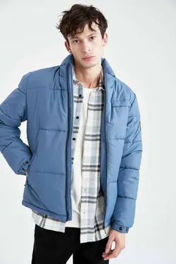 خرید کاپشن یقه ایستاده مردانه دفکتو کد 199203 | بانی استایل